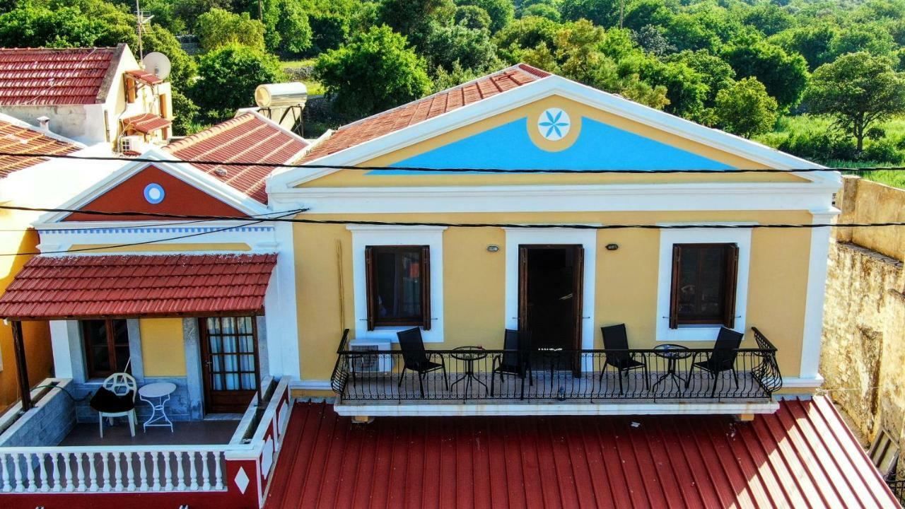 Korali Villa Sými Buitenkant foto